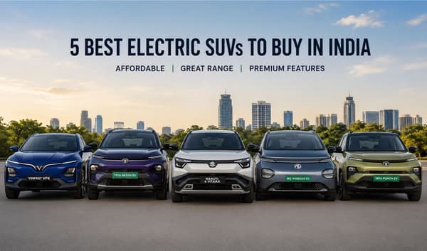 5 best electric SUVs to buy in India