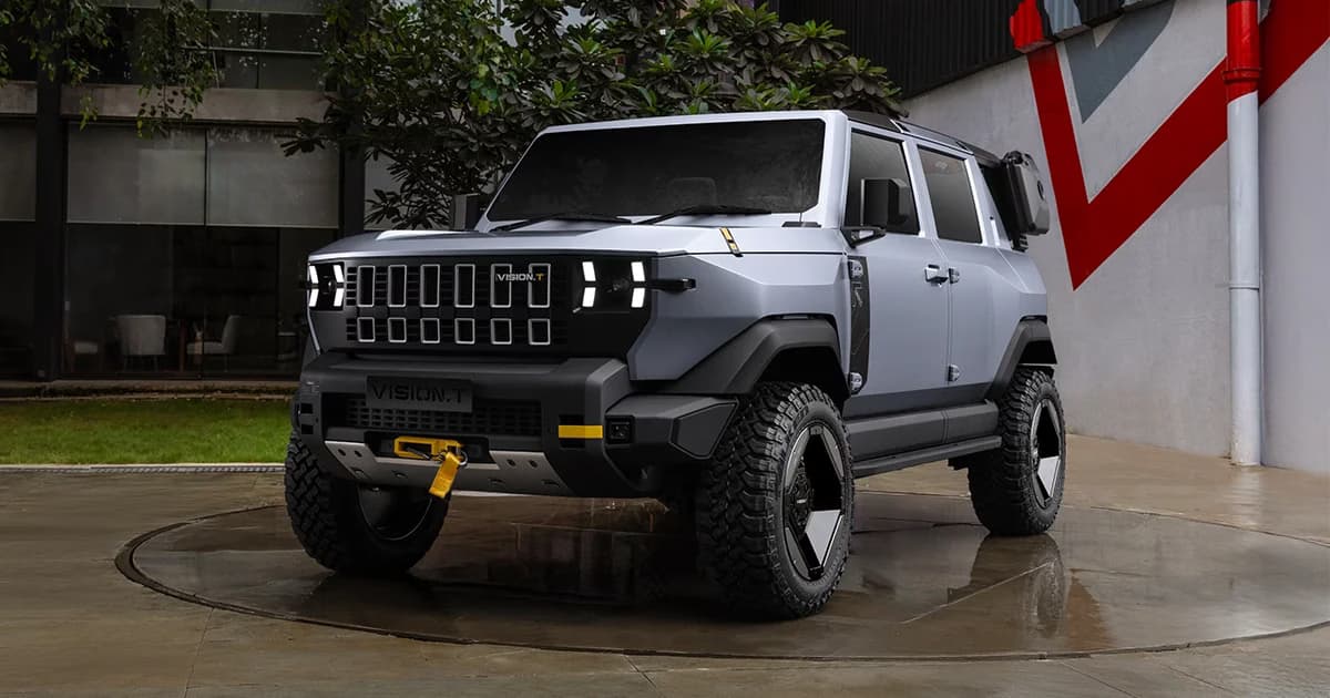 Mahindra Vision.T car