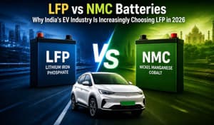 LFP vs NMC batteries