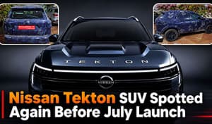  Nissan Tekton SUV Spotted Again 