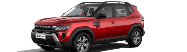 sunset red with stealth black roof